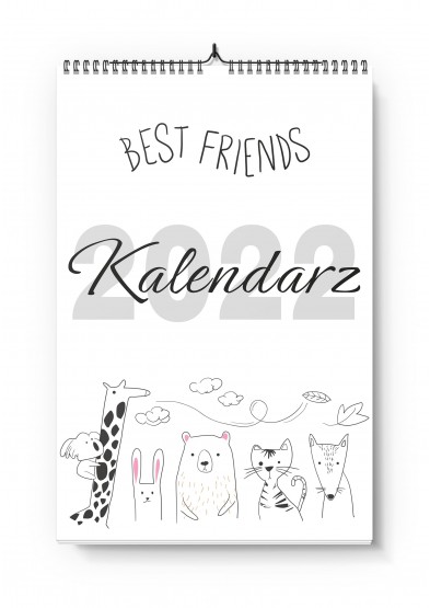 Kalendarz A3+ BEST FRIENDS