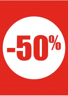 Plakat reklamowy wyprzedaż...