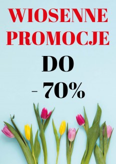Plakat reklamowy wiosenne...