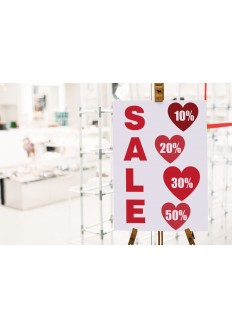 Plakat reklamowy SALE 10%... 2