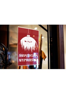 Plakat reklamowy świąteczna... 2