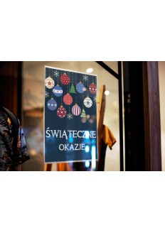 Plakat reklamowy świąteczne... 2