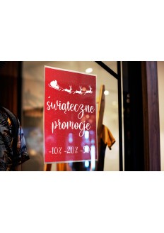 Plakat reklamowy świąteczne... 2