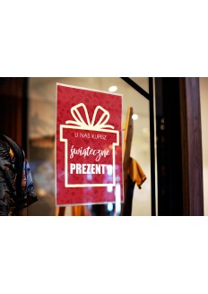 Plakat reklamowy u nas... 2