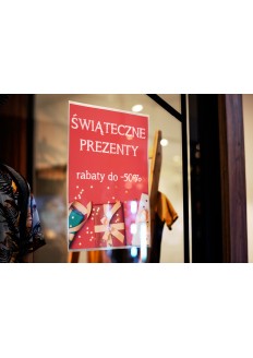 Plakat reklamowy ŚWIĄTECZNE... 2