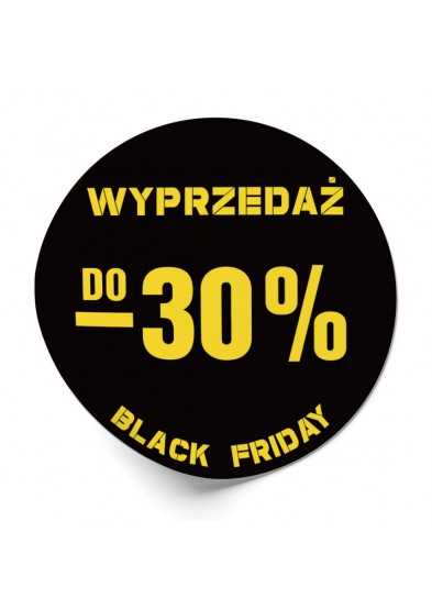 Etykiety WYPRZEDAŻ DO -30% BLACK...