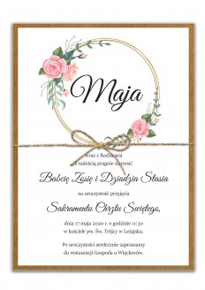 Zaproszenie Chrzest CH017