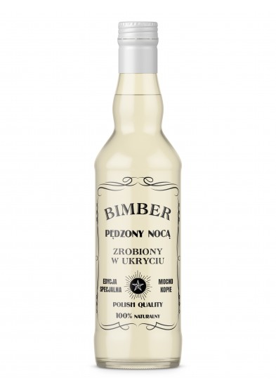 Etykiety na wódkę BIMBER M01