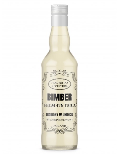 Etykiety na wódkę BIMBER M05 Etykiety samoprzylepne
