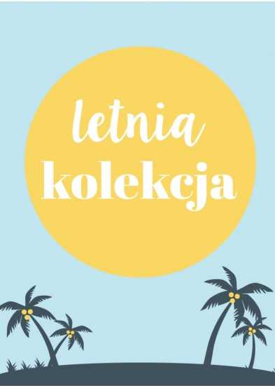 Plakat reklamowy Letnia Kolekcja Plakaty reklamowe